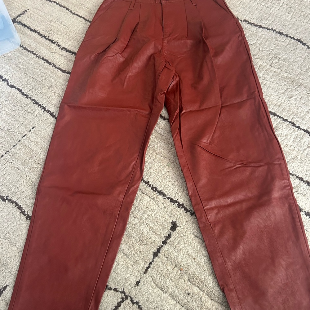 Who What Wear Rust Pants